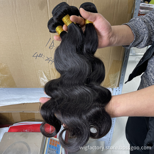Wholesale Mink Natural Raw Indian Unprocessed Raw Cuticle Alligned Hair, Free Sample Body Wave Indian Hair Bundle Vendor